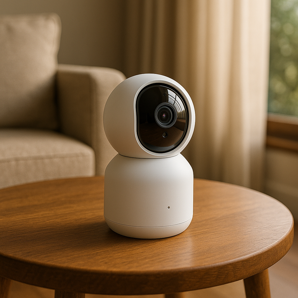 Caméra de Surveillance Wi-Fi Rotative 360° – HOMESECUR
