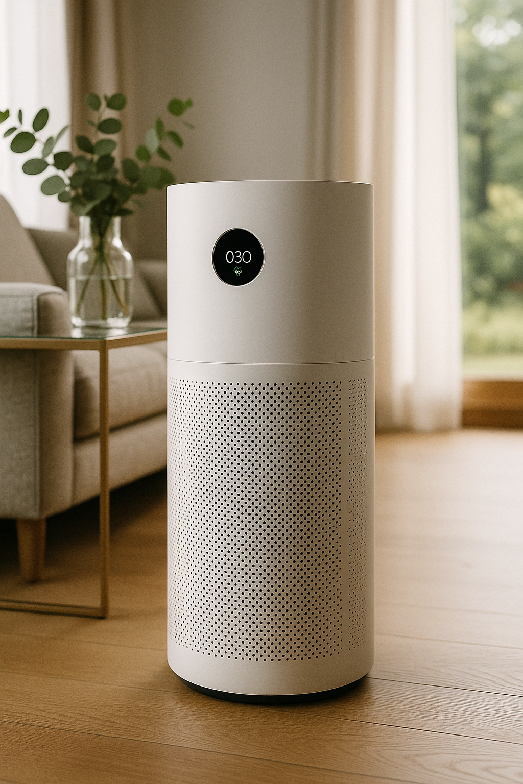 Purificateur d’Air Intelligent HEPA – HOMESECUR